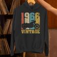 60 歳の誕生日バイカーギフトtシャツ-ヴィンテージ1966バイク パーカー