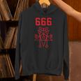 666 悪魔 悪魔のペンタグラム 獣のマーク パーカー