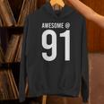 91歳で素晴らしい 面白い91歳の誕生日のお祝い。 パーカー