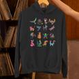 Alebrijes 動物 生き物 メキシコ 民芸品 ヒスパニック系遺産 長袖tシャツ パーカー