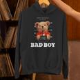 Bad Boy Teddy Bear Graphic tyle Fun パーカー