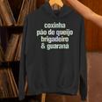 Coxinha Pao De Queijo Brigadeiro & Guarana ブラジル料理 パーカー