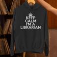 Librarian Keep Calm I'm A Librarian パーカー