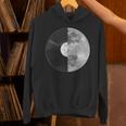Half Mooninyl Record – Music Lover Lunar Graphic パーカー