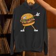 Hamburger チーズバーガー Burger Fast Food Cheeseburger Dabbing パーカー