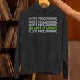 I Hate Programming It Works I Love Programming パーカー