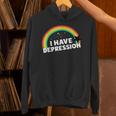 I Have Depression 面白いメンタルヘルスリマインダーギフト パーカー