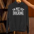 I'm Not Fat I'm Bulking Cheat Day ワークアウト ジム フィットネス パーカー
