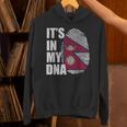 It's In My Dna ネパール ネパール国旗 指紋 パーカー