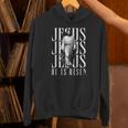 Jesus He Is Risen クリスチャン 復活 救世主 信仰 イースター パーカー