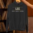 Lee The Man The Myth The Legend パーカー