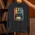 Level 40 Unlocked ideo Gamer 40Th Birthday パーカー