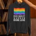 Lgbt More Equality More Lovetシャツ Lgbtq ゲイ レズビアン Lgbt パーカー
