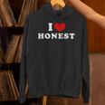 I Love Honest 私は愛する Honest パーカー