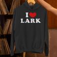 I Love Lark 私は愛する Lark パーカー
