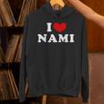 I Love Nami 私は愛する Nami パーカー