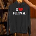 I Love Rena 私は愛する Rena パーカー