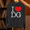 I Love ハート Dg パーカー