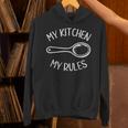 My Kitchen My Rules Foodie Chef Cookギフト メンズ レディース キッズ パーカー