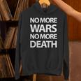No More Wars No More Death パーカー