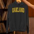 Oaklandarsityports アスレチックジャージスタイル パーカー