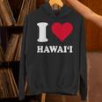 Red Heart I Love Hawai'i パーカー