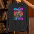 Rizz 'Em With The Tism 恐竜 T-Rex Meme Autism パーカー