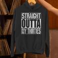 Straight Outta My Thirties パーカー