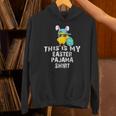 This Is My Easter パジャマシャツ 大人用 キッズ おもしろtシャツ パーカー