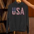Usa アメリカの国旗の色のアメリカ 長袖tシャツ パーカー