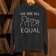 We Are All Equal Anti-Speciesism Animal Equalityegan Activ パーカー