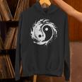 Ying Yang Flowtate 瞑想 水彩画 太極拳 メンズ レディース パーカー