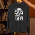 「No Cats No Life」 母の日 バレンタインデー 猫 母 パーカー