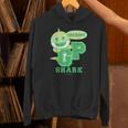 おじいちゃんシャーク・レトロ・ベイシャーク・サメもぞくプレゼント・キッズ・メンズ・ウーマンズ パーカー