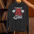 この素敵な50歳の誕生日を面白く見せるのに50年かかりました パーカー