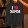 アイ・ラブ・シャンパン パーカー