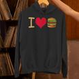 アイ・ラブ・デラックス・ハンバーガー パーカー