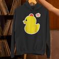 アヒル隊長ビッグプリント（横向き） パーカー