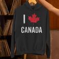 カナダ お土産 I Love Canada パーカー