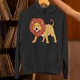 カワイイライオン 長袖tシャツ パーカー