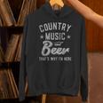 カントリーミュージックとビール That's Why I'm Here パーカー