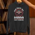 ケージファイティングで生き残るための総合格闘技mmaファイト 長袖tシャツ パーカー