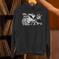 ゲルニカのアートワーク 長袖tシャツ パーカー