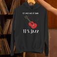 ジャズミュージックとジャズギター-調子が狂っていない 長袖tシャツ パーカー