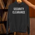 セキュリティクリアランス パーカー