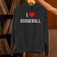 ドッジボール スポーツが大好き 面白いドッジボール愛好家 パーカー