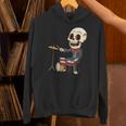 ドラミング スケルトン ドラム プレーヤー ドラマー パーカッション ドラム 長袖tシャツ パーカー