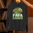 メンズ パパサウルス 恐竜 パパザウルス 父 誕生 誕生日 パーカー