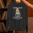 パーソナルストーカー犬ジャックラッセルテリア私はあなたに従います Jack Russell Terrier Dog 長袖tシャツ パーカー