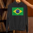 ブラジル レディース メンズ キッズ 左胸 ブラジル国旗 パーカー